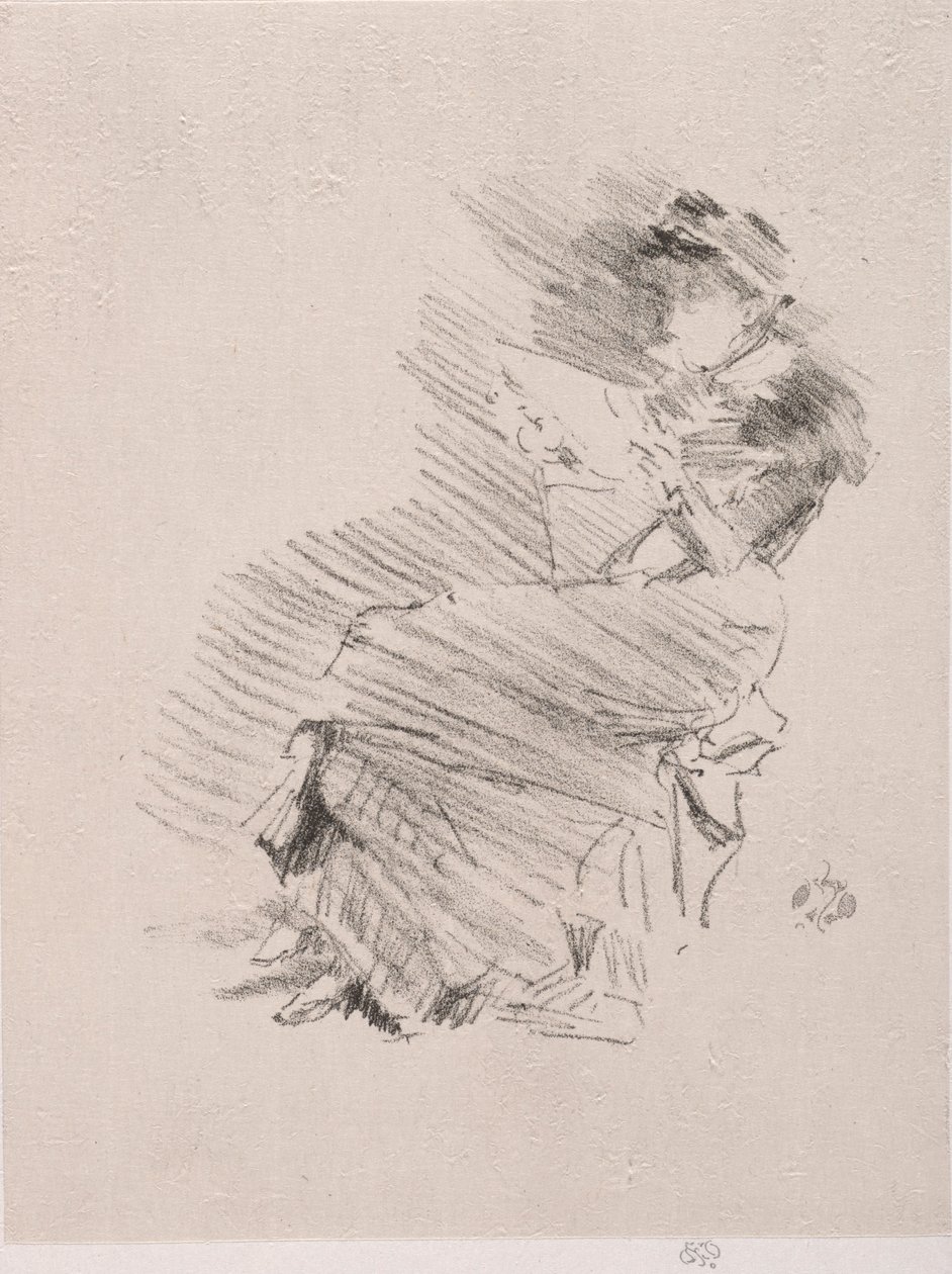 Olvasás, 1879. alkotó: James Abbott McNeill Whistler