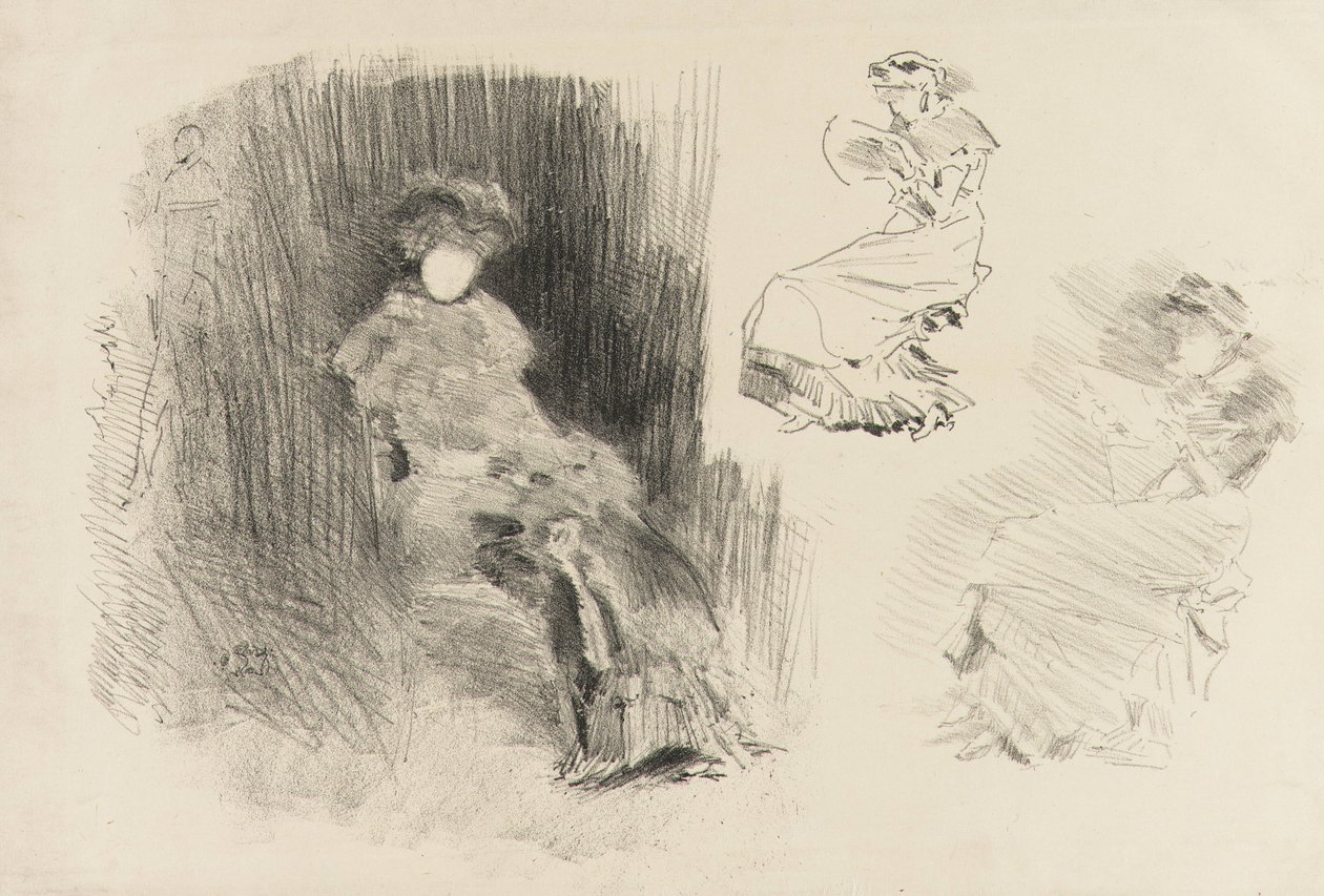 Reading, 1879 és 1887. alkotó: James Abbott McNeill Whistler