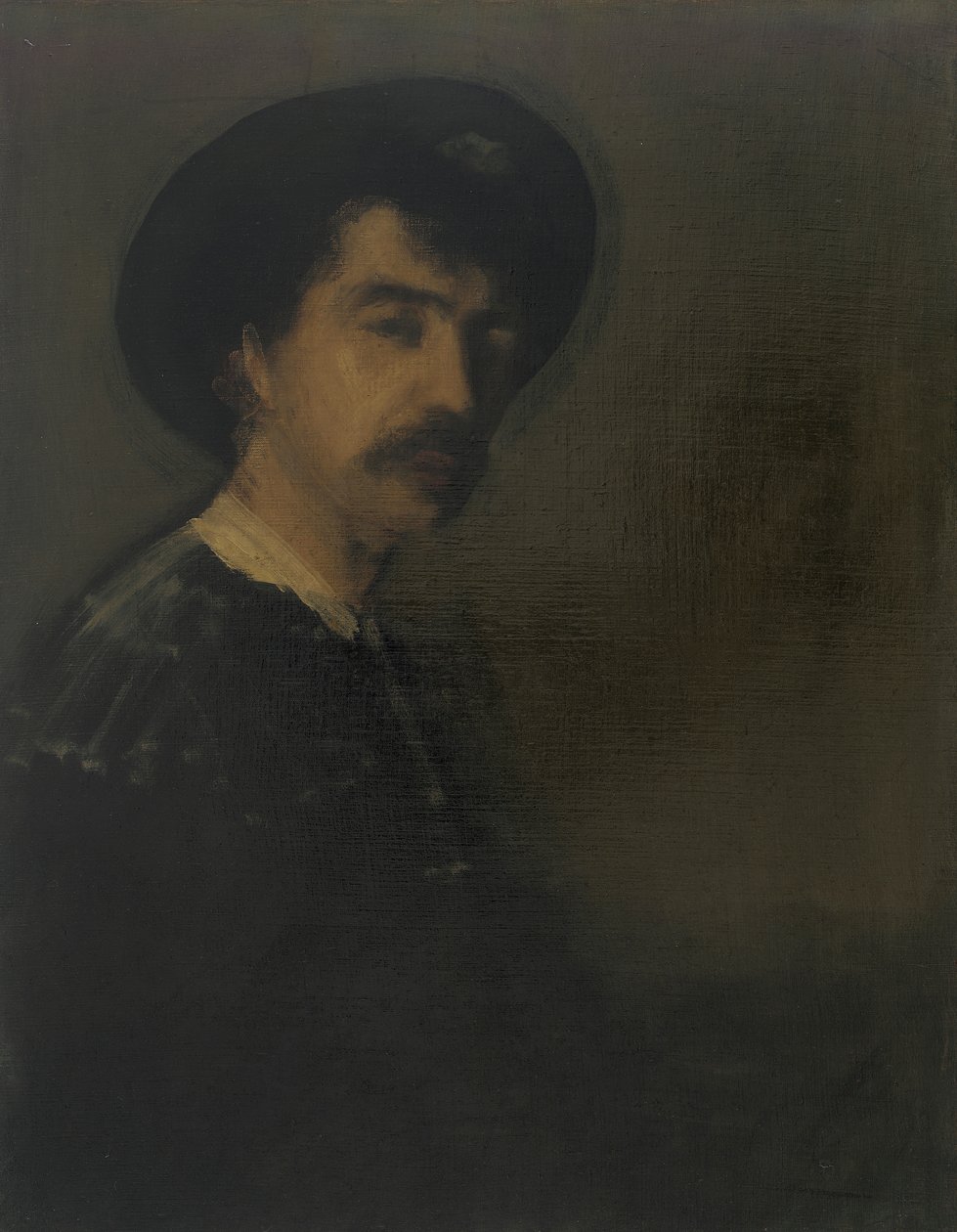 Önarckép, 1870-1875. alkotó: James Abbott McNeill Whistler