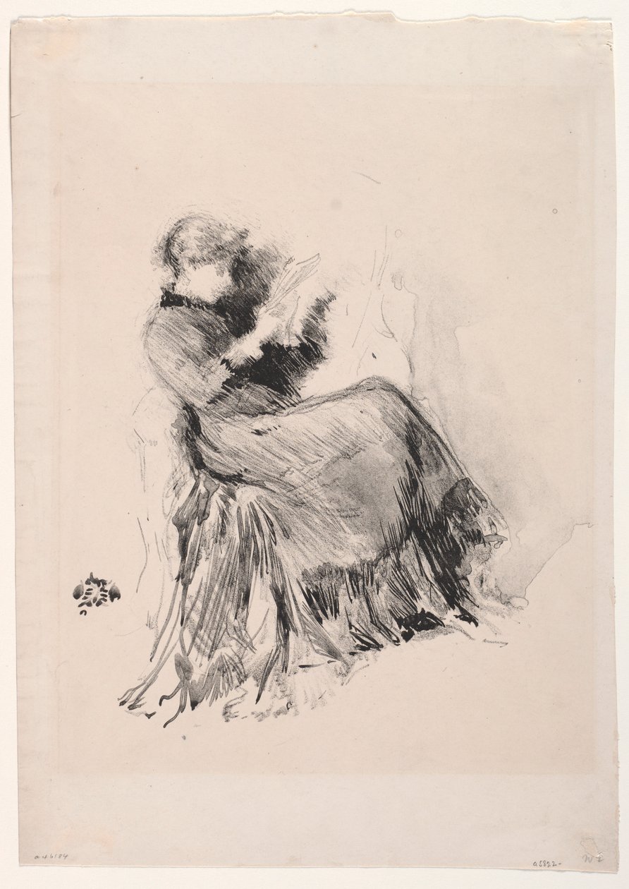 Tanulmány, 1878. alkotó: James Abbott McNeill Whistler