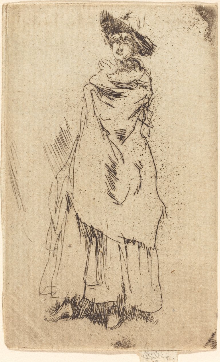 A Köpeny. alkotó: James Abbott McNeill Whistler