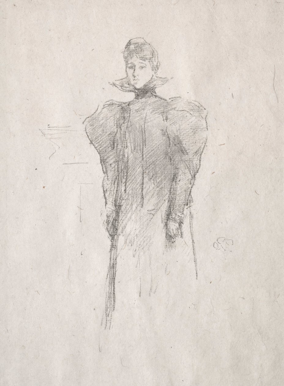 A Medici nyakörv. alkotó: James Abbott McNeill Whistler