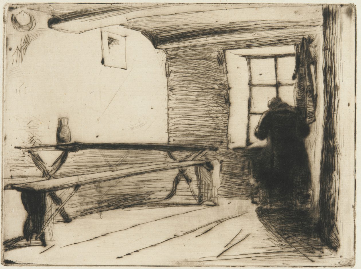 A fösvény, 1858-1859. alkotó: James Abbott McNeill Whistler