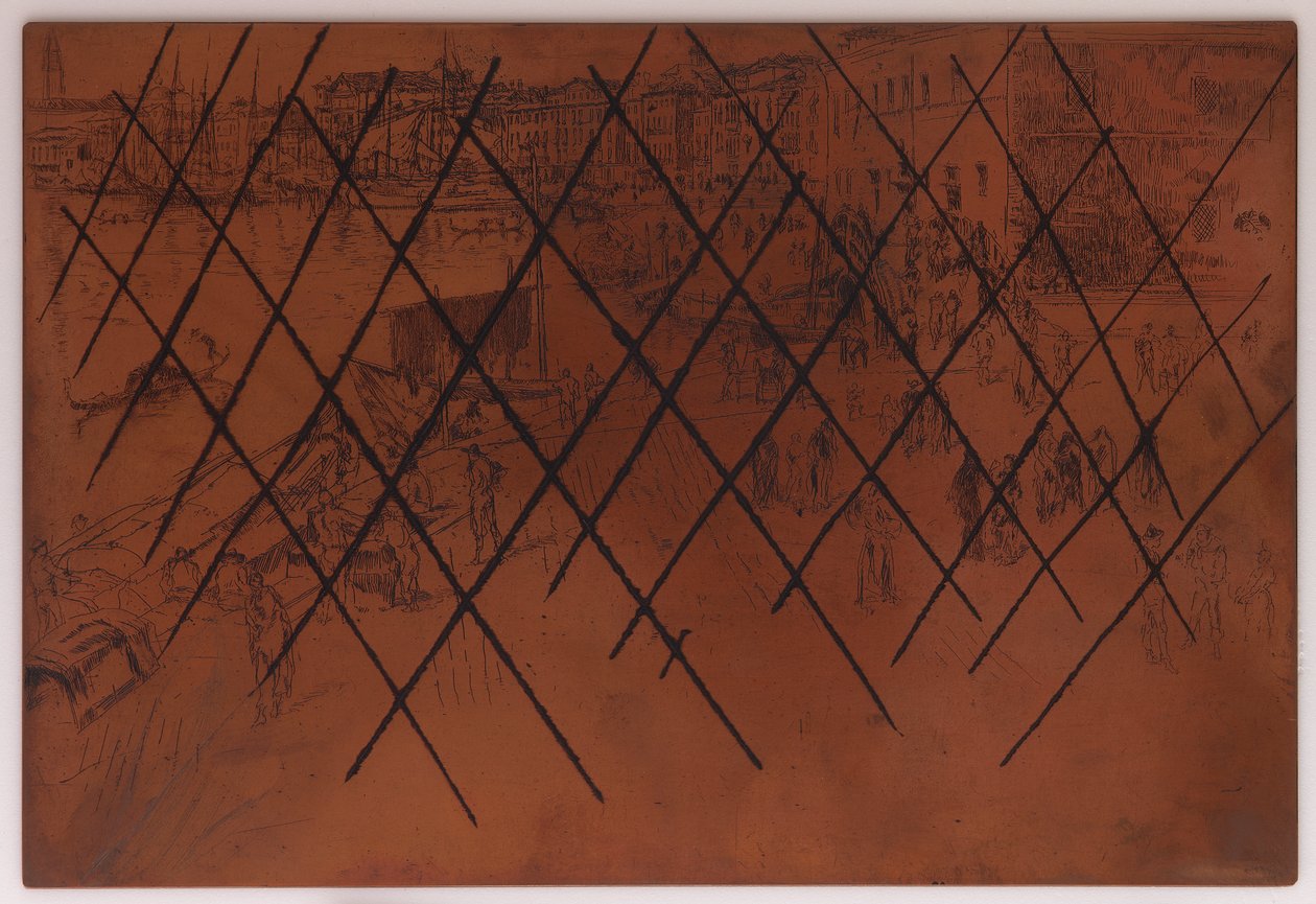 A Riva, 1. szám, 1879-1880. alkotó: James Abbott McNeill Whistler