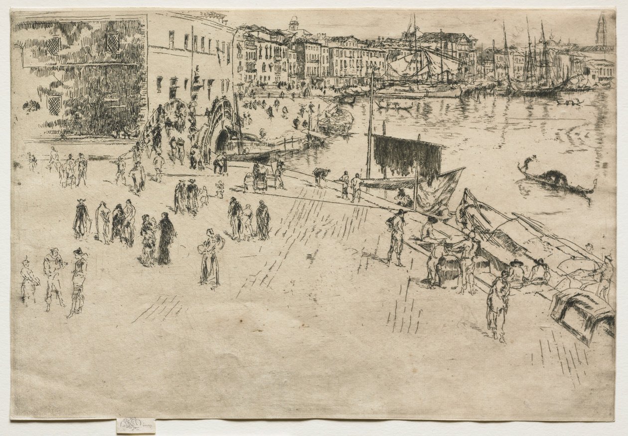 A Riva, 1880. 1. sz. alkotó: James Abbott McNeill Whistler