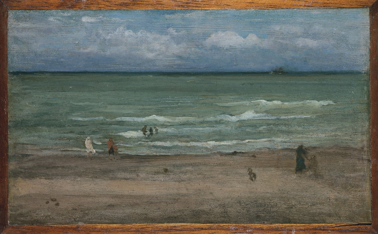 A tenger, Pourville, 1899 alkotó: James Abbott McNeill Whistler