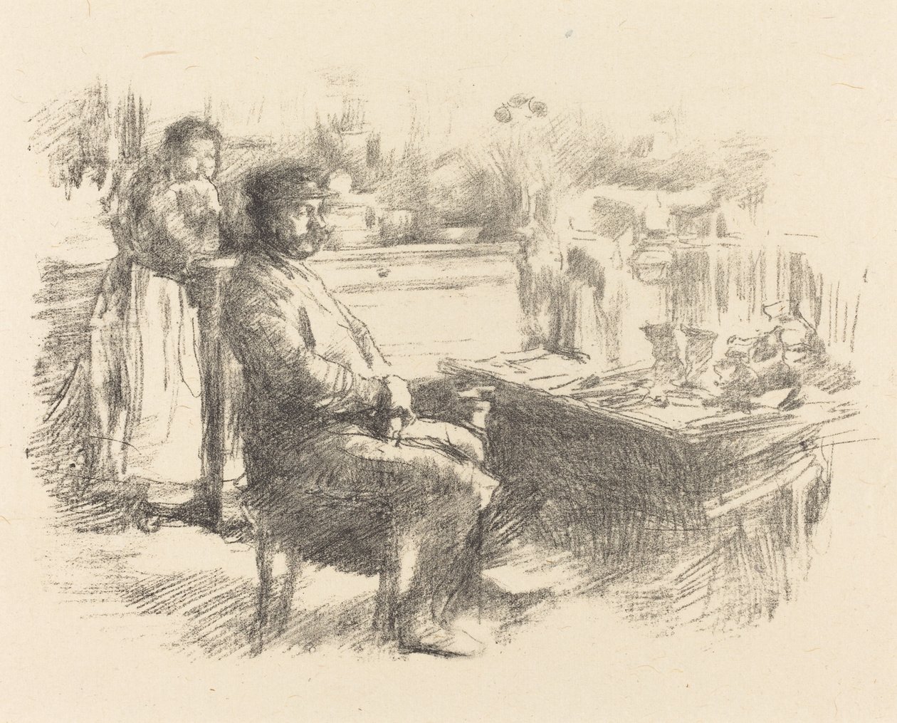A cipész, 1896. alkotó: James Abbott McNeill Whistler