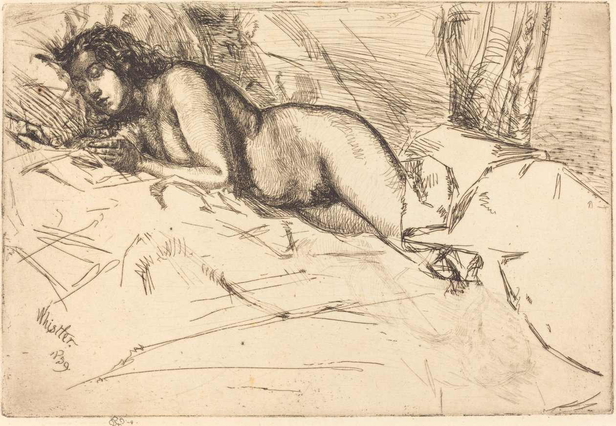 Vénusz, 1859. alkotó: James Abbott McNeill Whistler