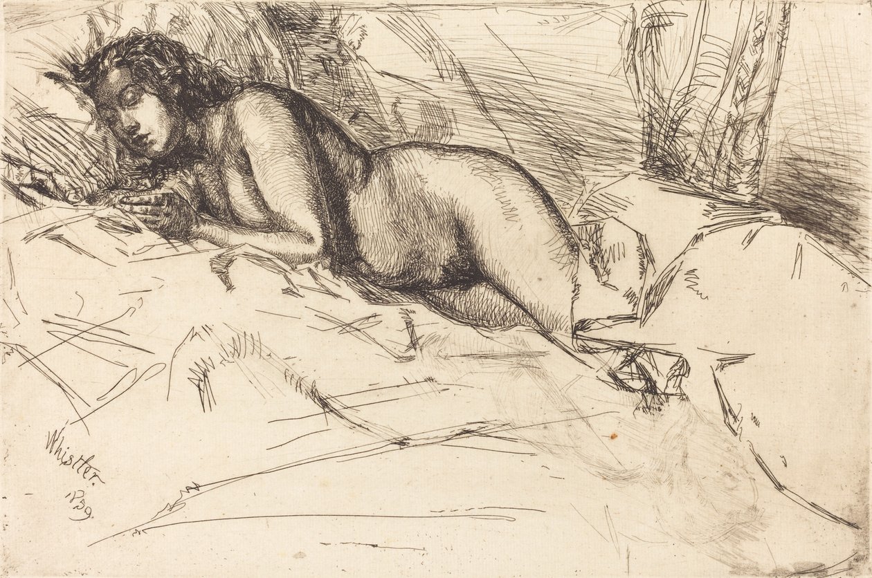 Vénusz, 1859. alkotó: James Abbott McNeill Whistler