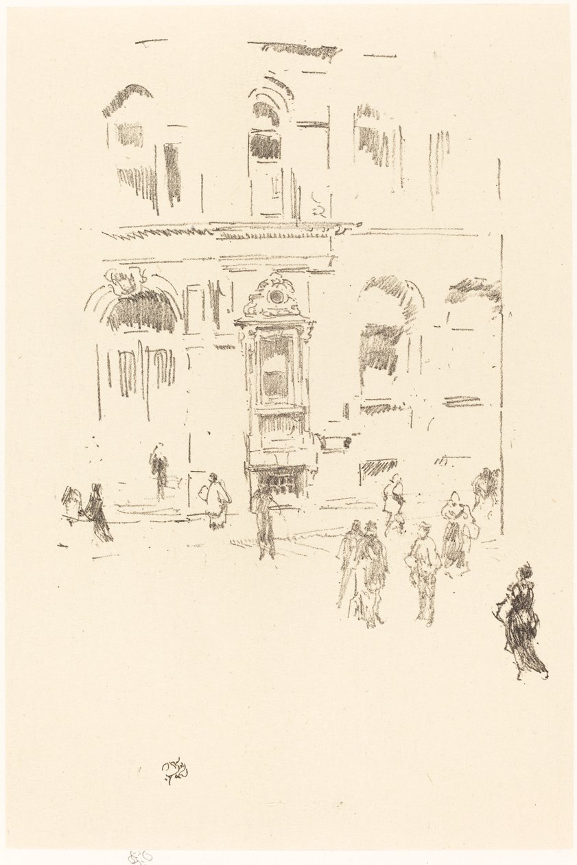 Victoria Club, 18791887. alkotó: James Abbott McNeill Whistler