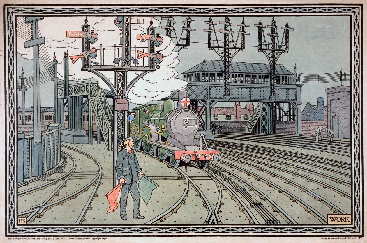 „Munka”, 1910 alkotó: James Akerman