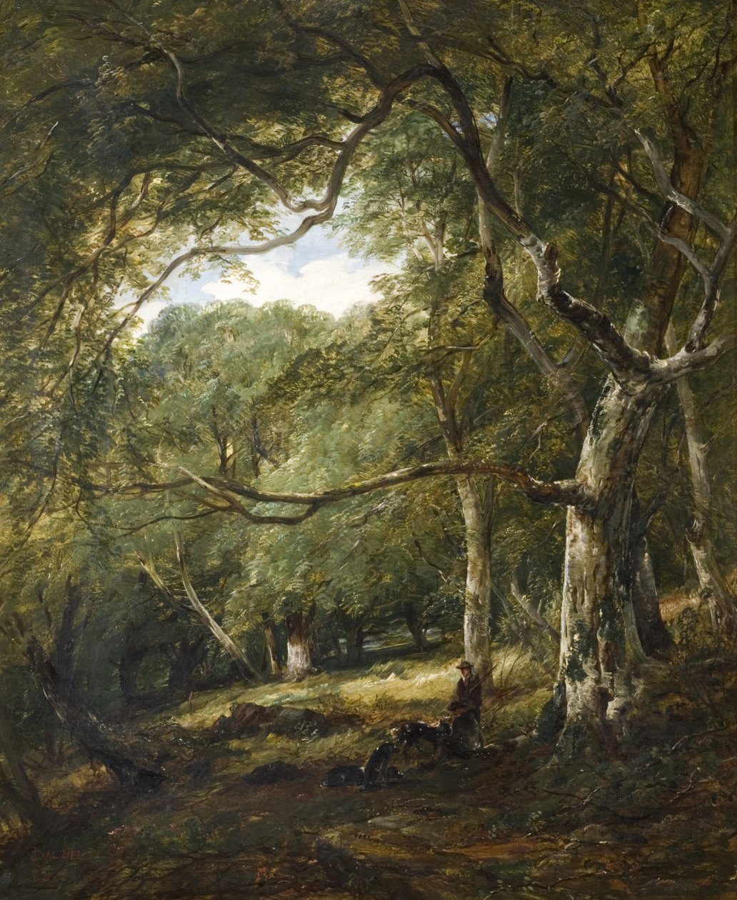 Erdő figurák alkotó: James B. Dalziel