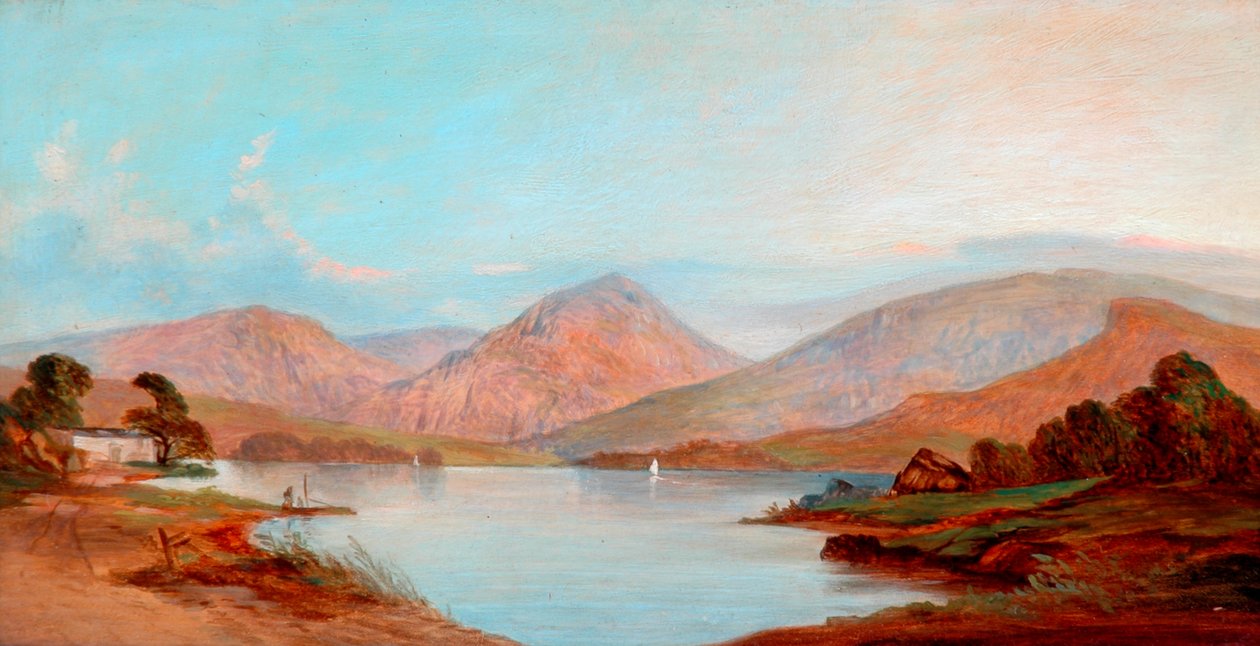 Derwentwater alkotó: James Baker Pyne