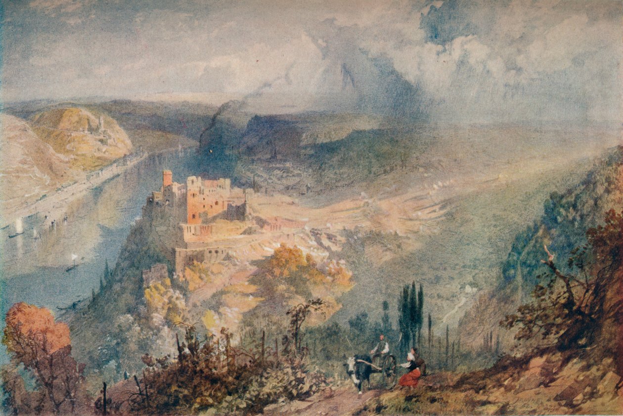 A Rajnán, 1852 alkotó: James Baker Pyne