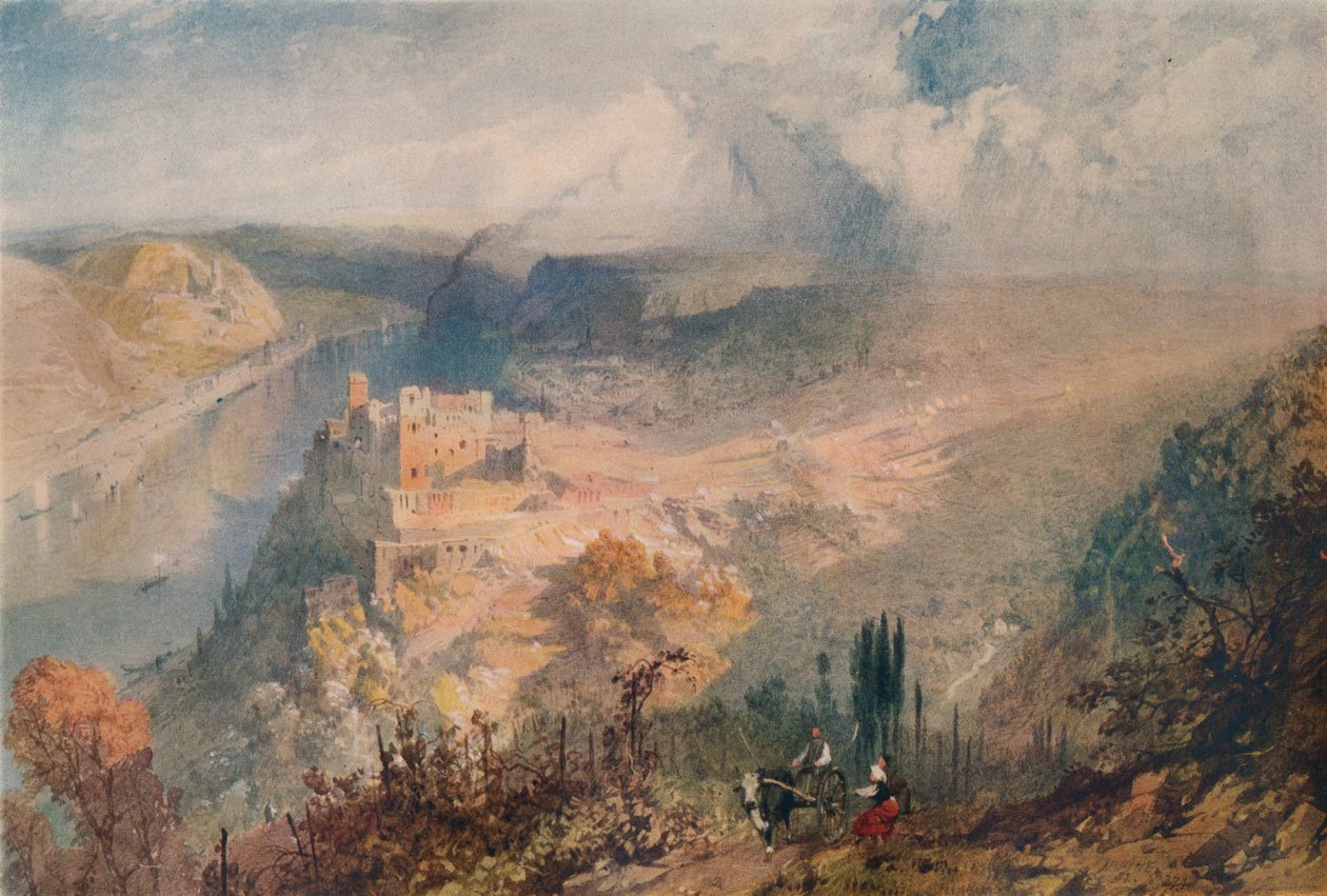 A Rajnán, 1852 alkotó: James Baker Pyne