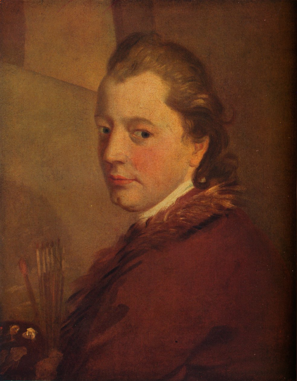 Önarckép, c1790 alkotó: James Barry