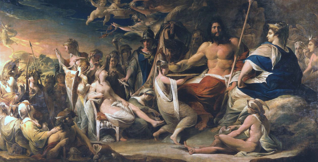 Pandora születése alkotó: James Barry