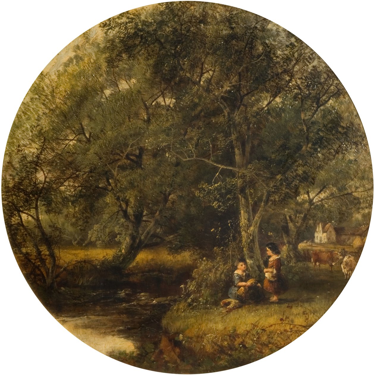 A patak, 1875. alkotó: James Baylis Allen