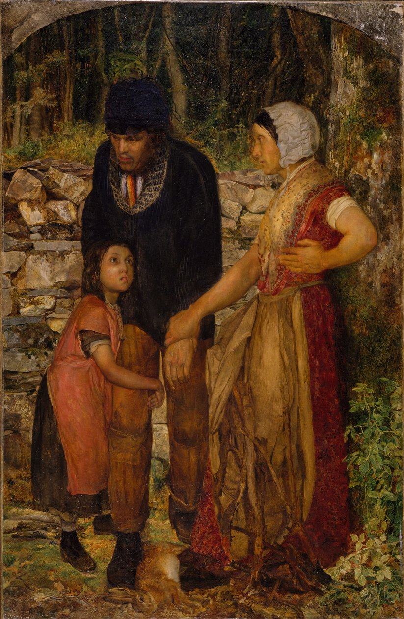 A feleség tiltakozása, 1858. alkotó: James Campbell