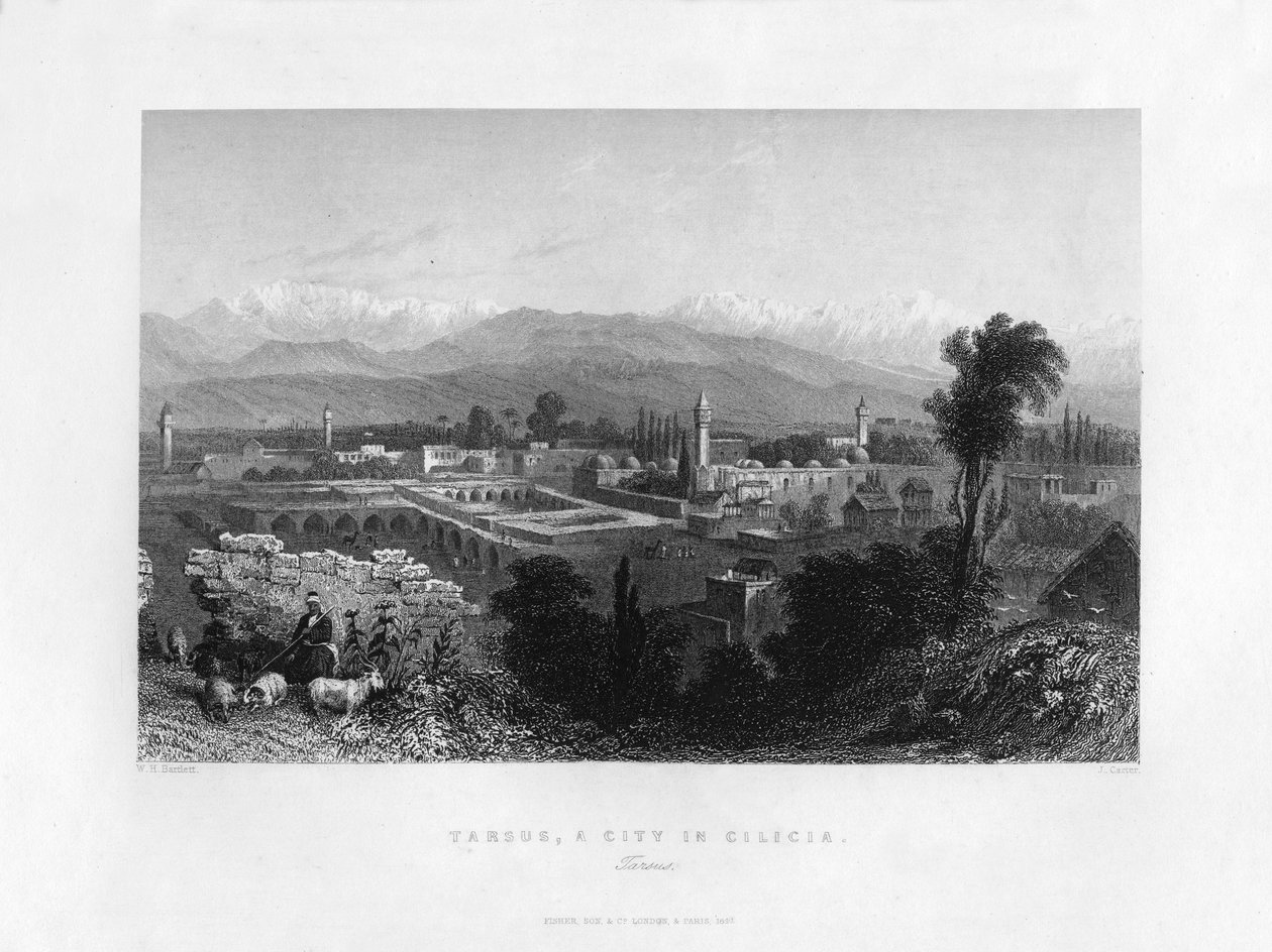 Tarsus, Törökország, 1841. alkotó: James Carter
