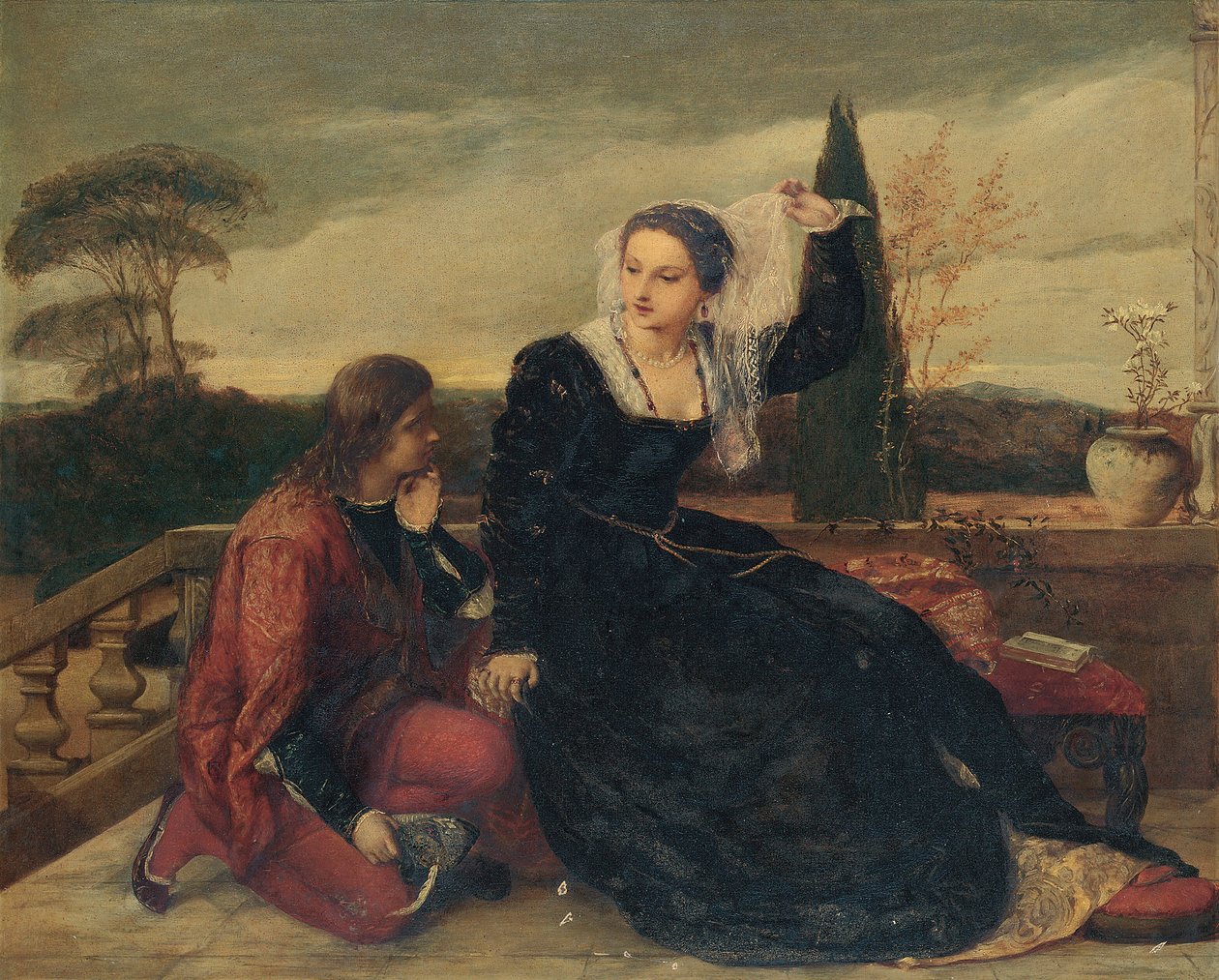 Olivia és Viola alkotó: James Clarke Hook