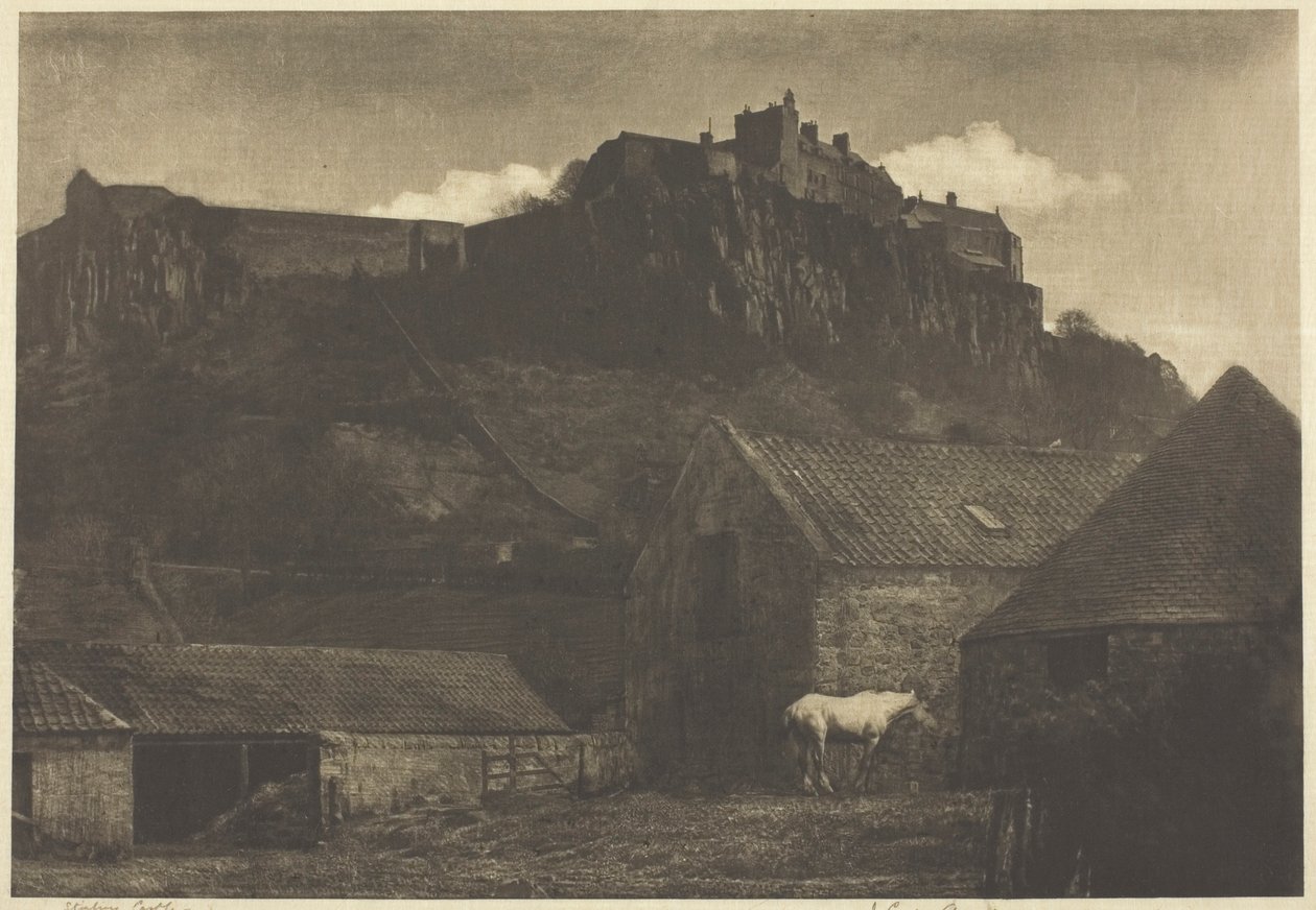 Stirling kastély alkotó: James Craig Annan