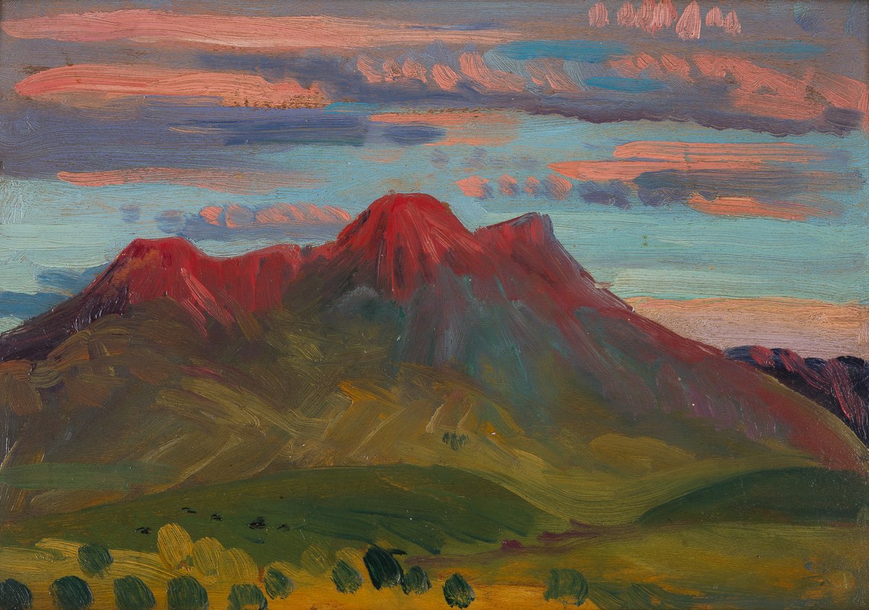 Arenig naplemente, 1911-12 alkotó: James Dickson Innes