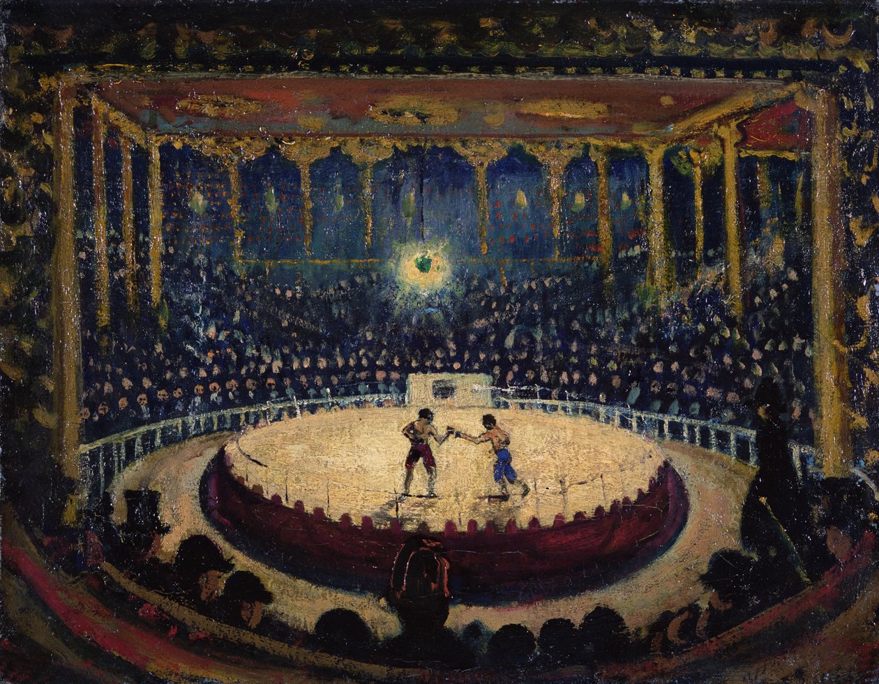 A gyűrű, 1912 körül (olaj, vászon) alkotó: James Dickson Innes