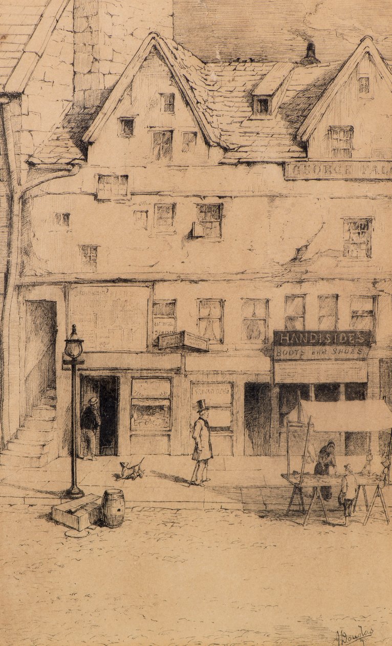 High Street, Dundee (rézkarc) alkotó: James Douglas