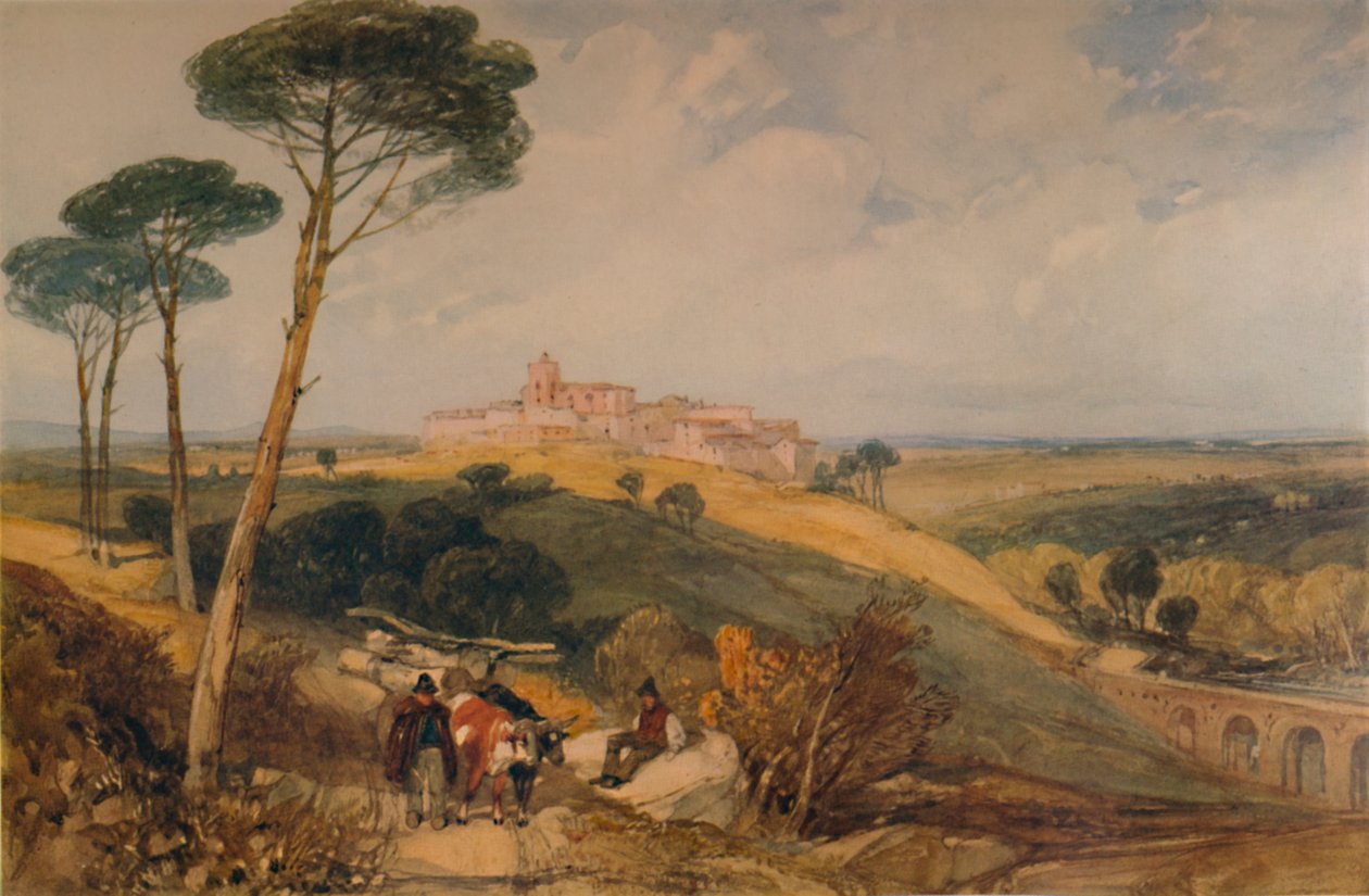 Mont Ferrier, 19. század, 1935 alkotó: James Duffield Harding
