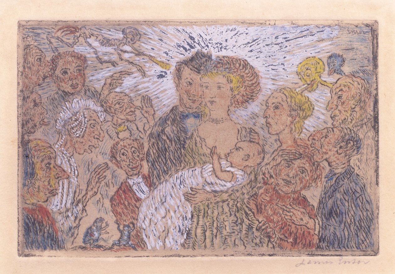 Irigység alkotó: James Ensor