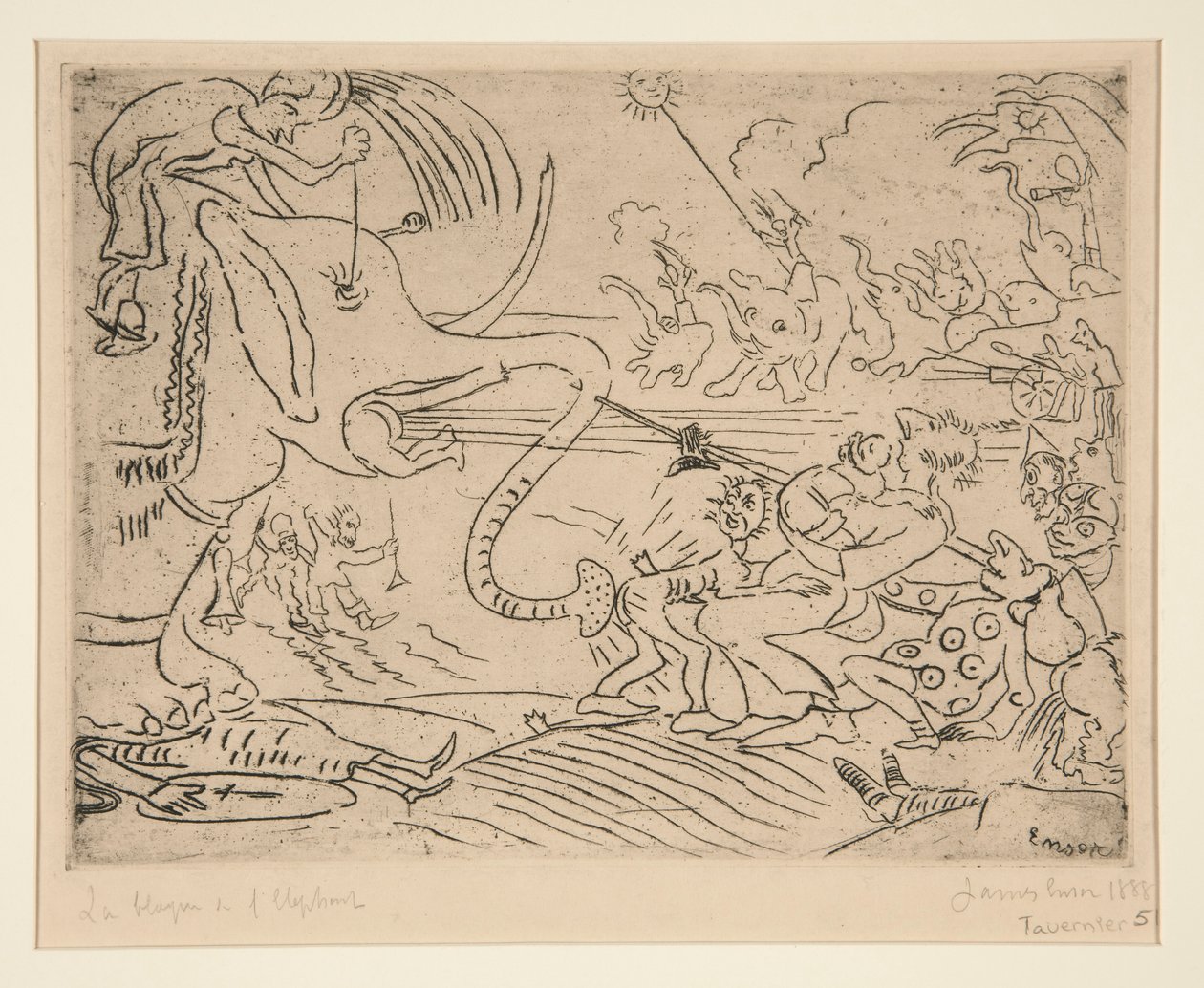 A vicc a alkotó: James Ensor