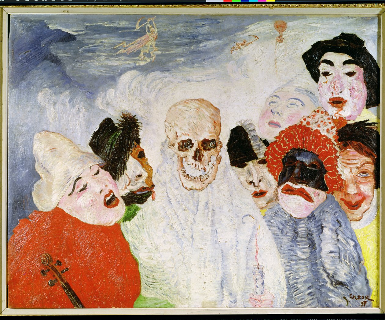 Maszkok és halál alkotó: James Ensor