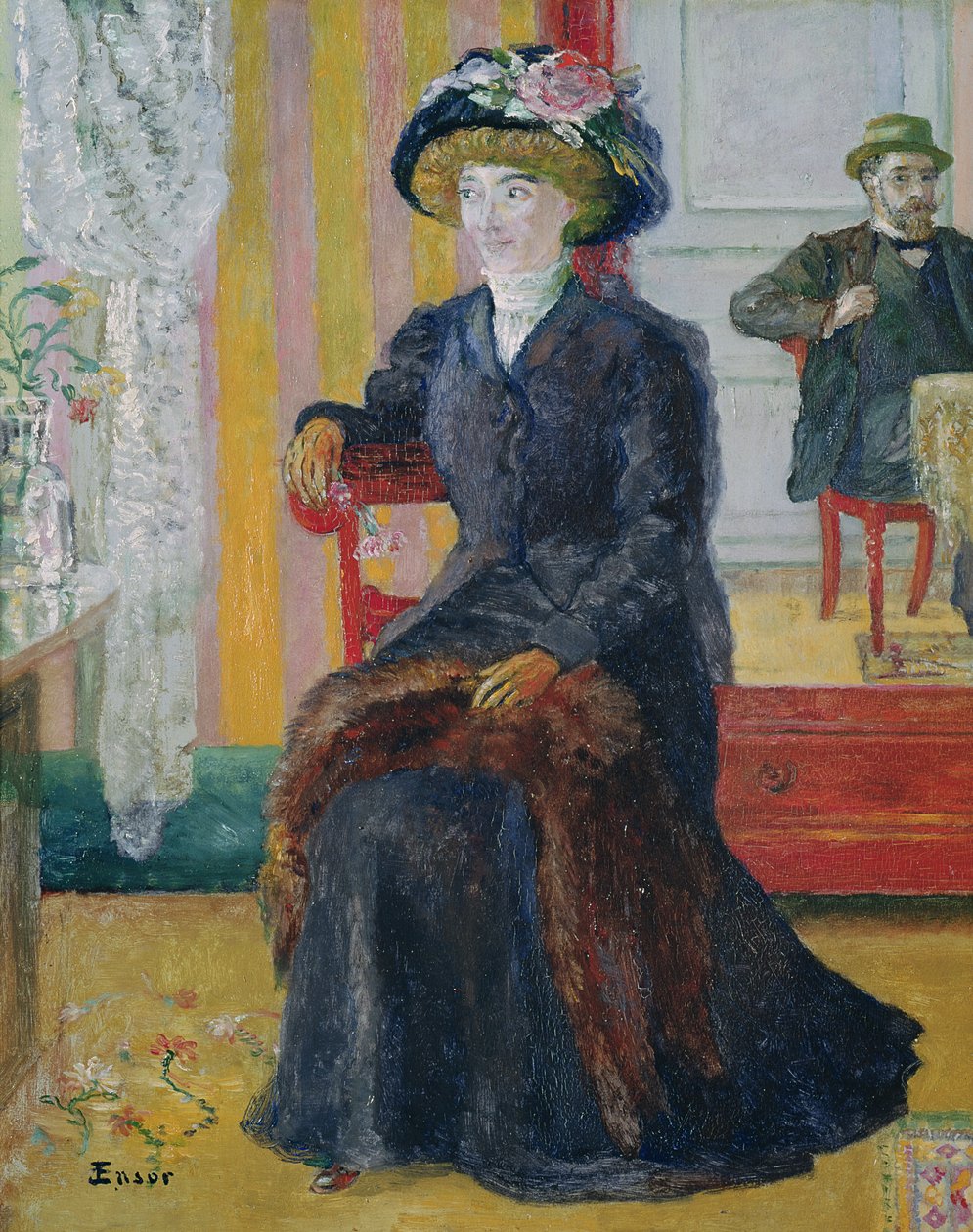 Két portrénk alkotó: James Ensor