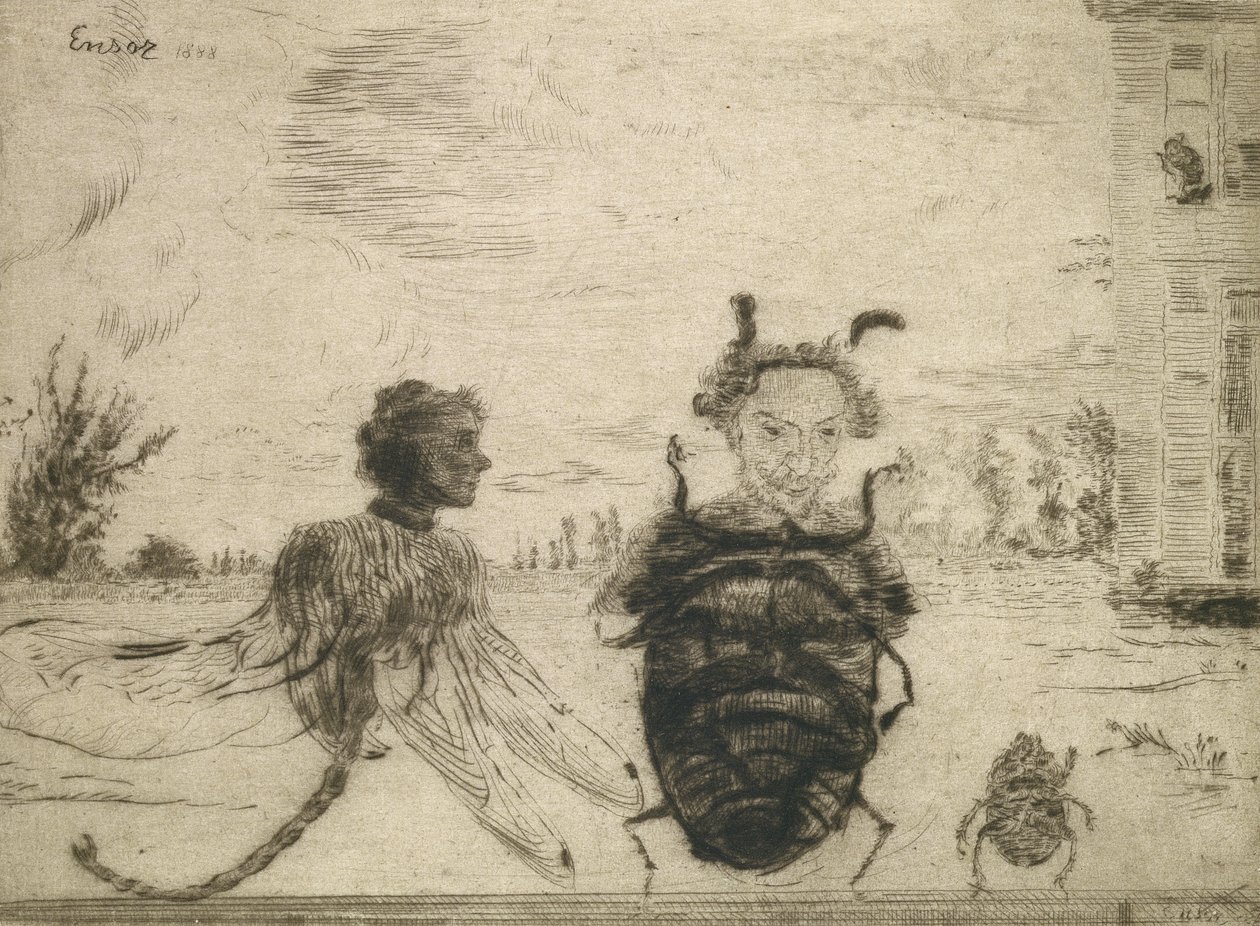 Különös rovarok alkotó: James Ensor