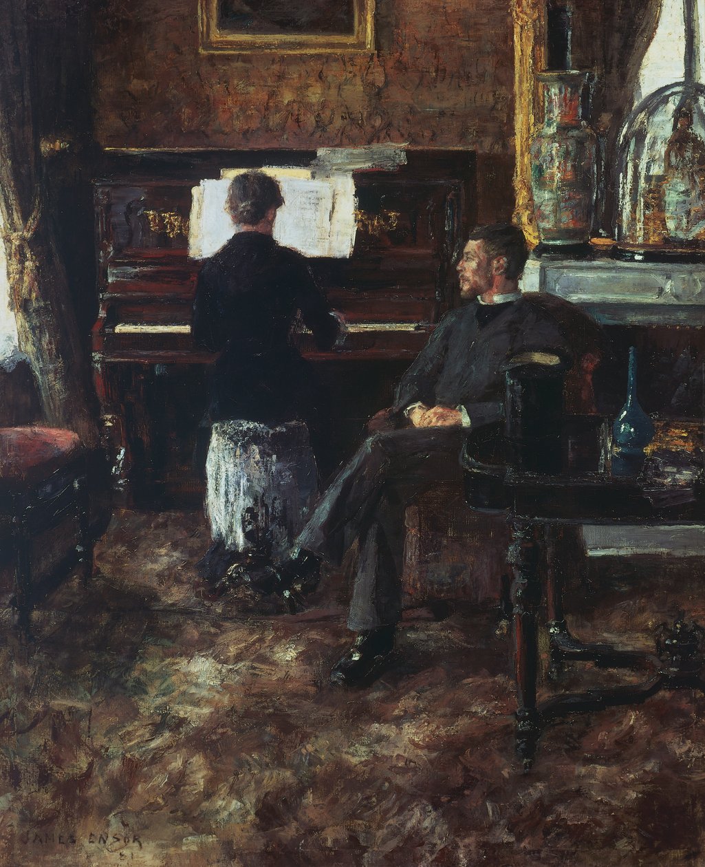 Orosz zene alkotó: James Ensor