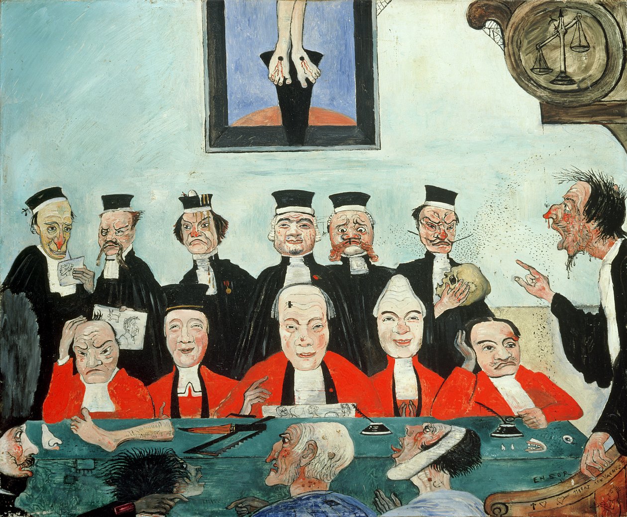 A jó bírák alkotó: James Ensor