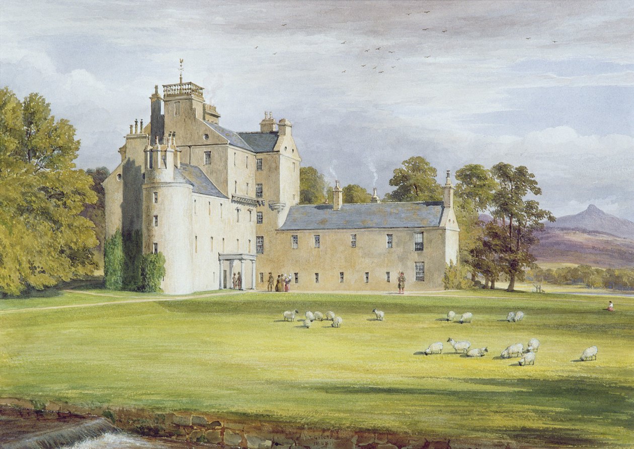 Monymusk ház, 1848 alkotó: James Giles