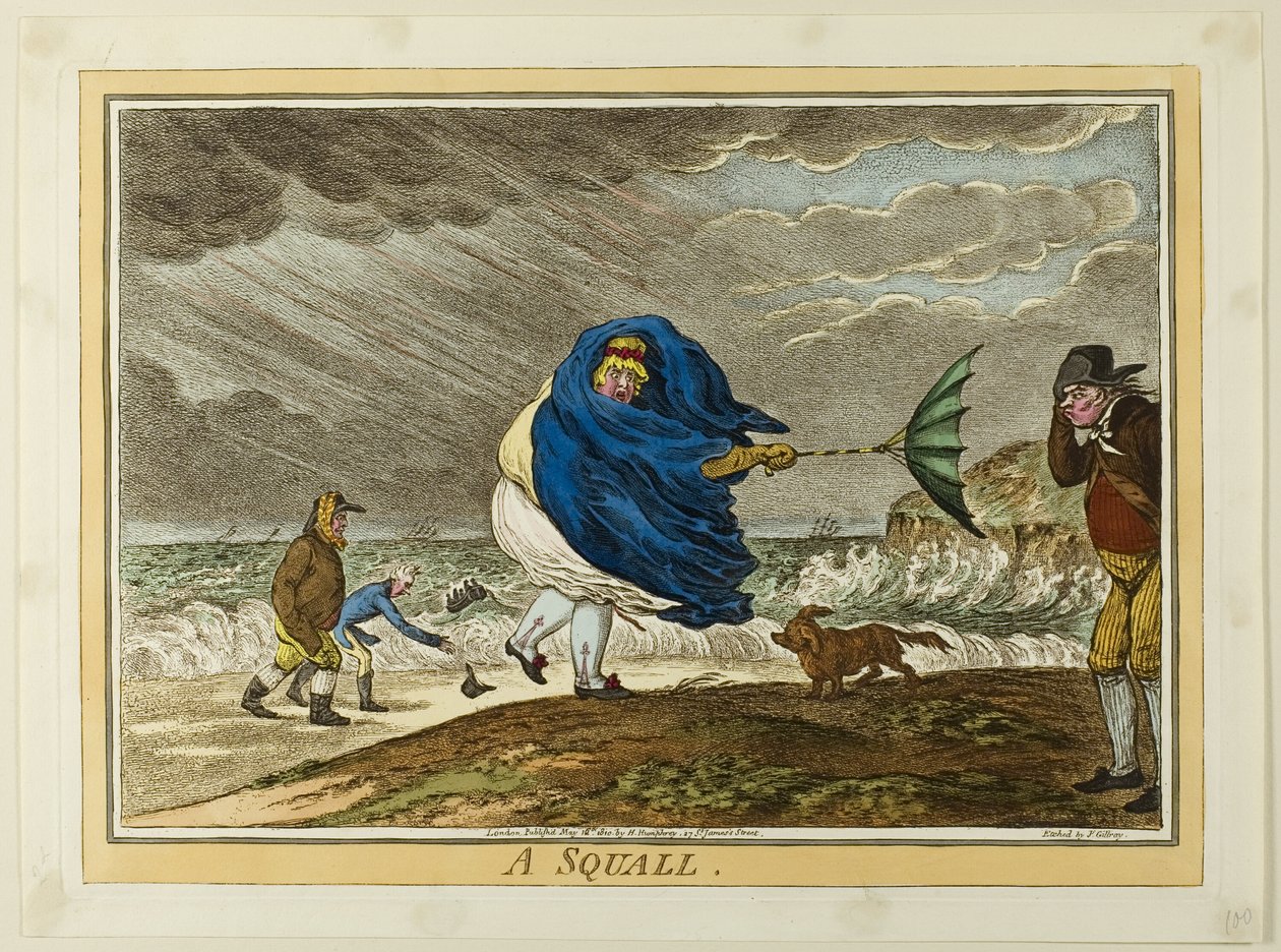 A Squall alkotó: James Gillray