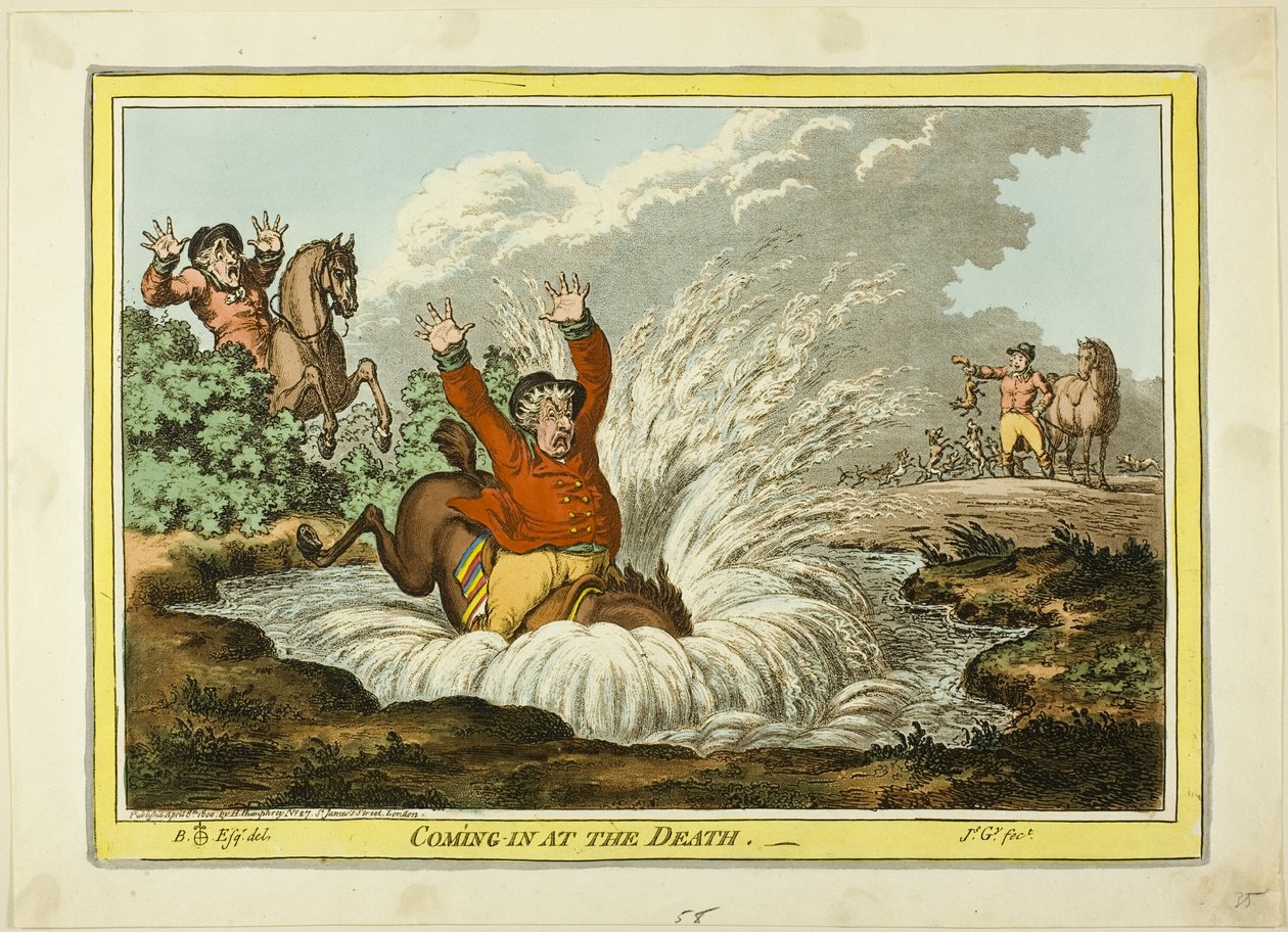 A halálnál érkezik alkotó: James Gillray