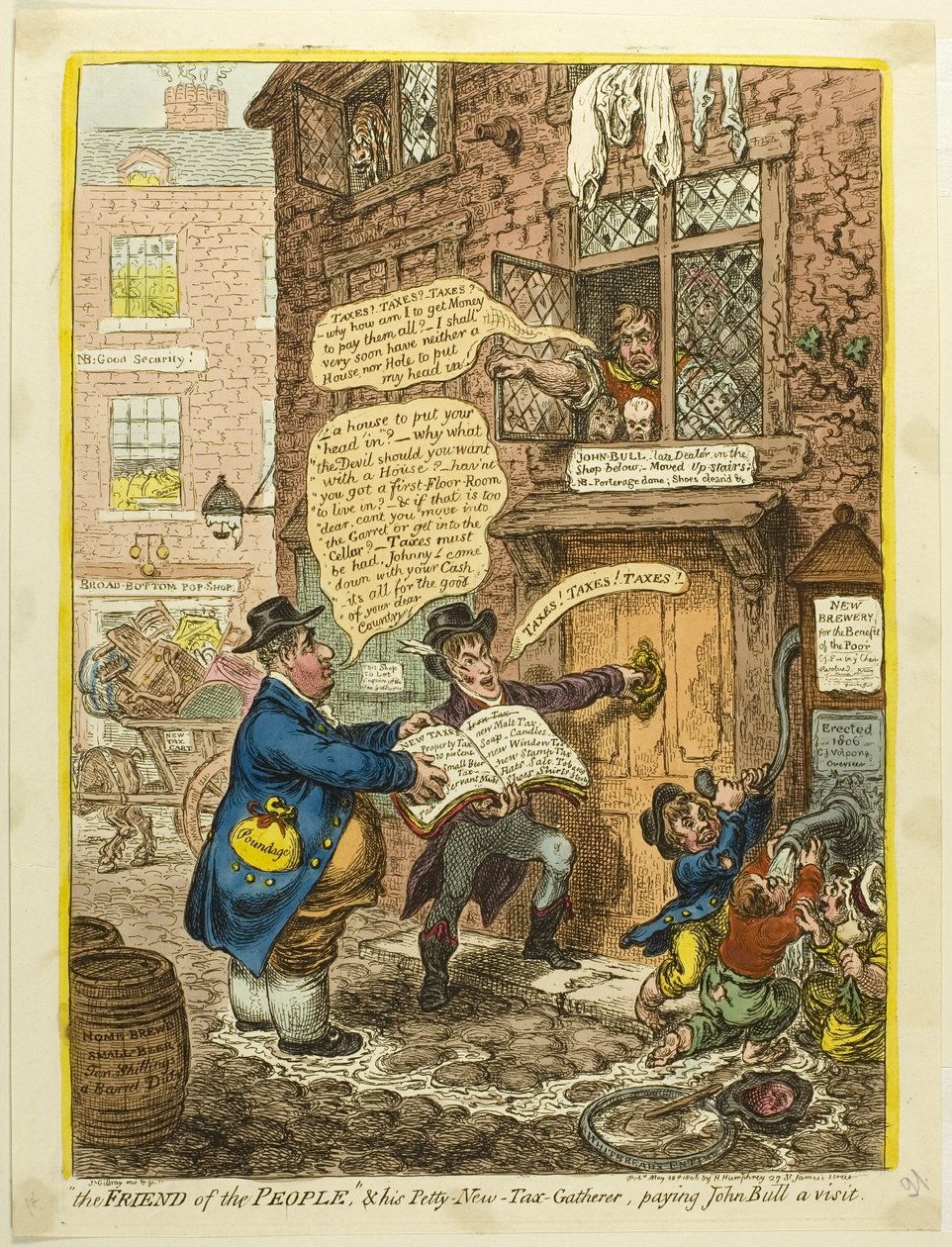 A nép barátja alkotó: James Gillray