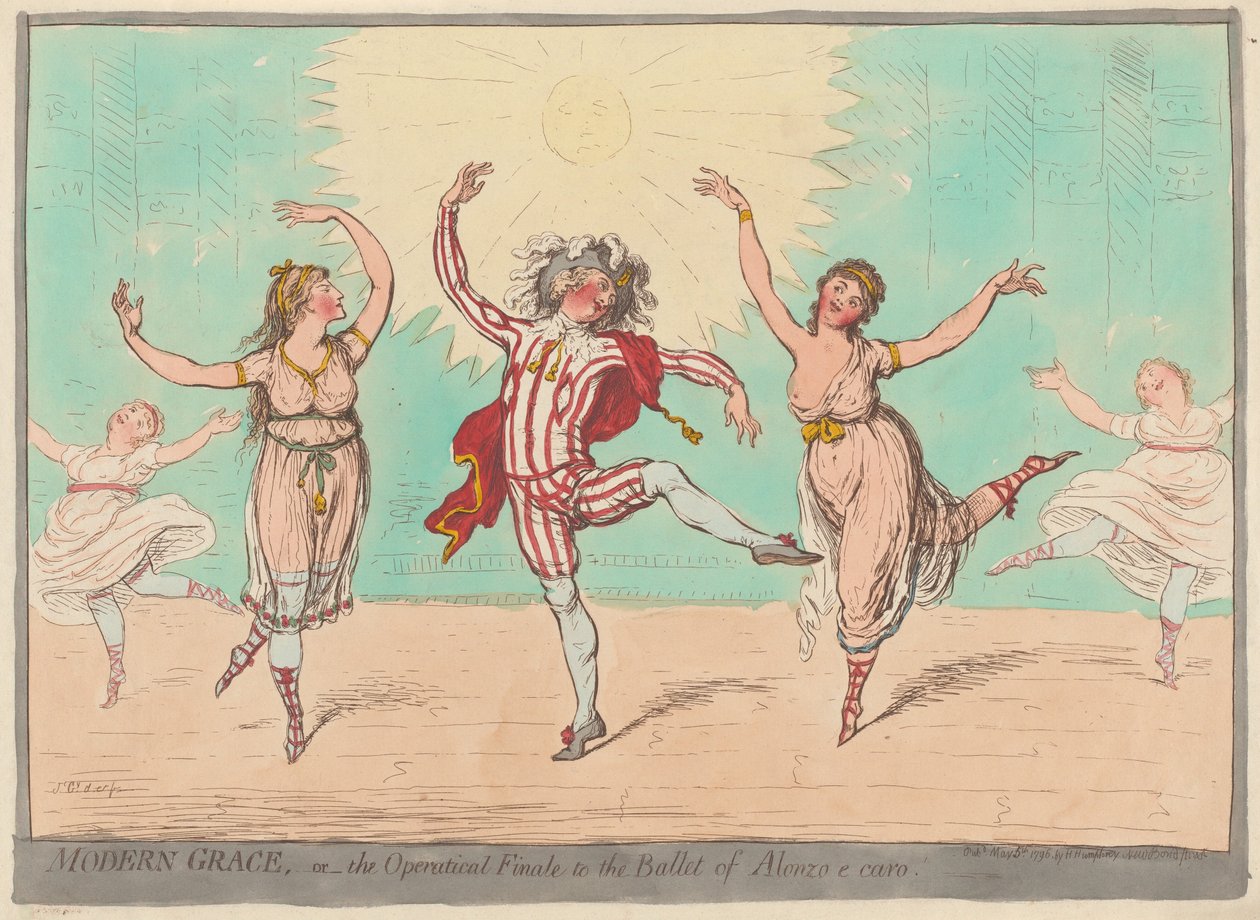 Modern Grace alkotó: James Gillray