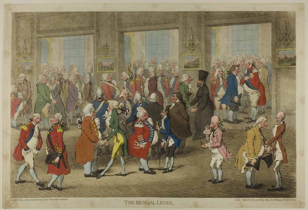 A bengáli gát alkotó: James Gillray