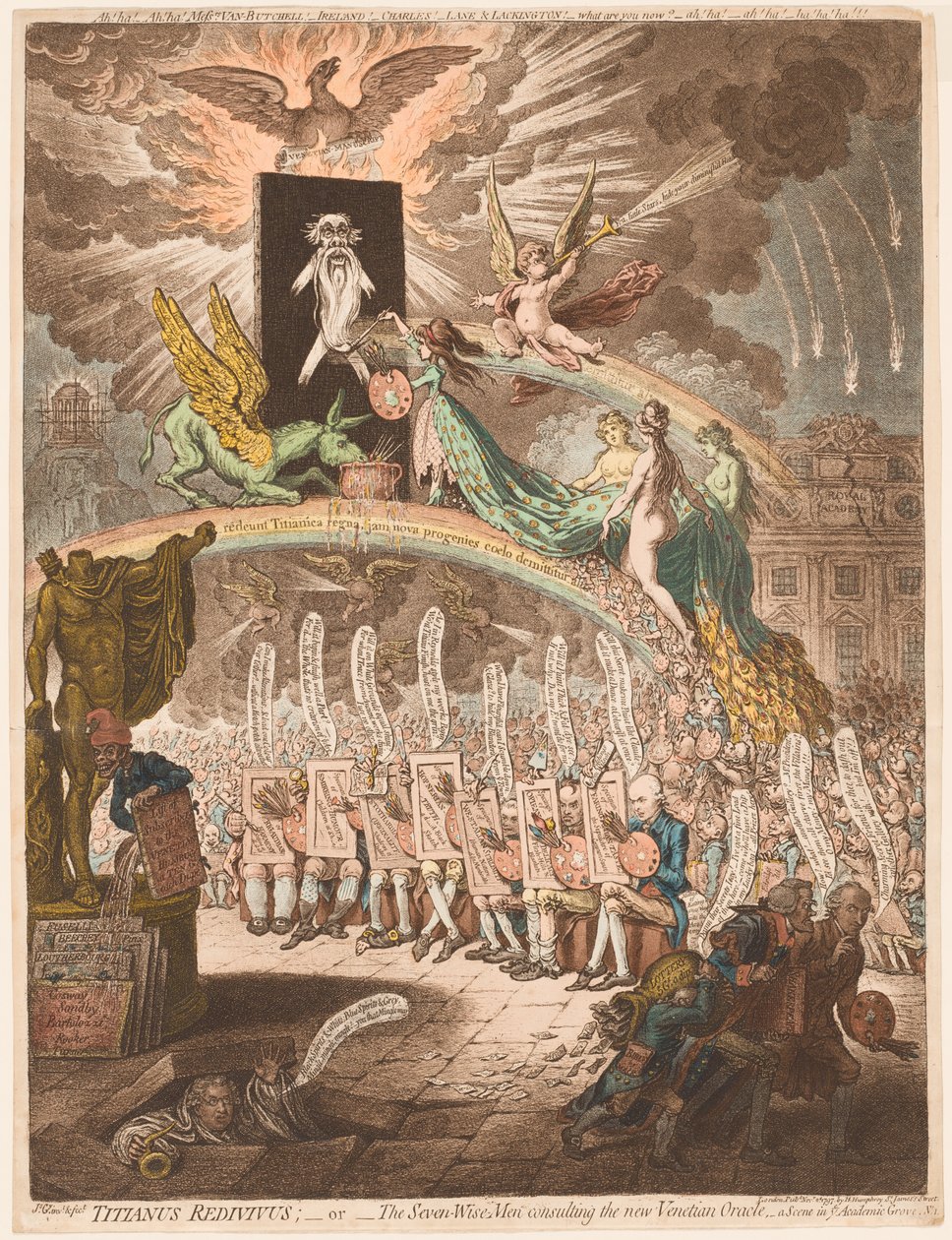Tizian újrahasznosított alkotó: James Gillray