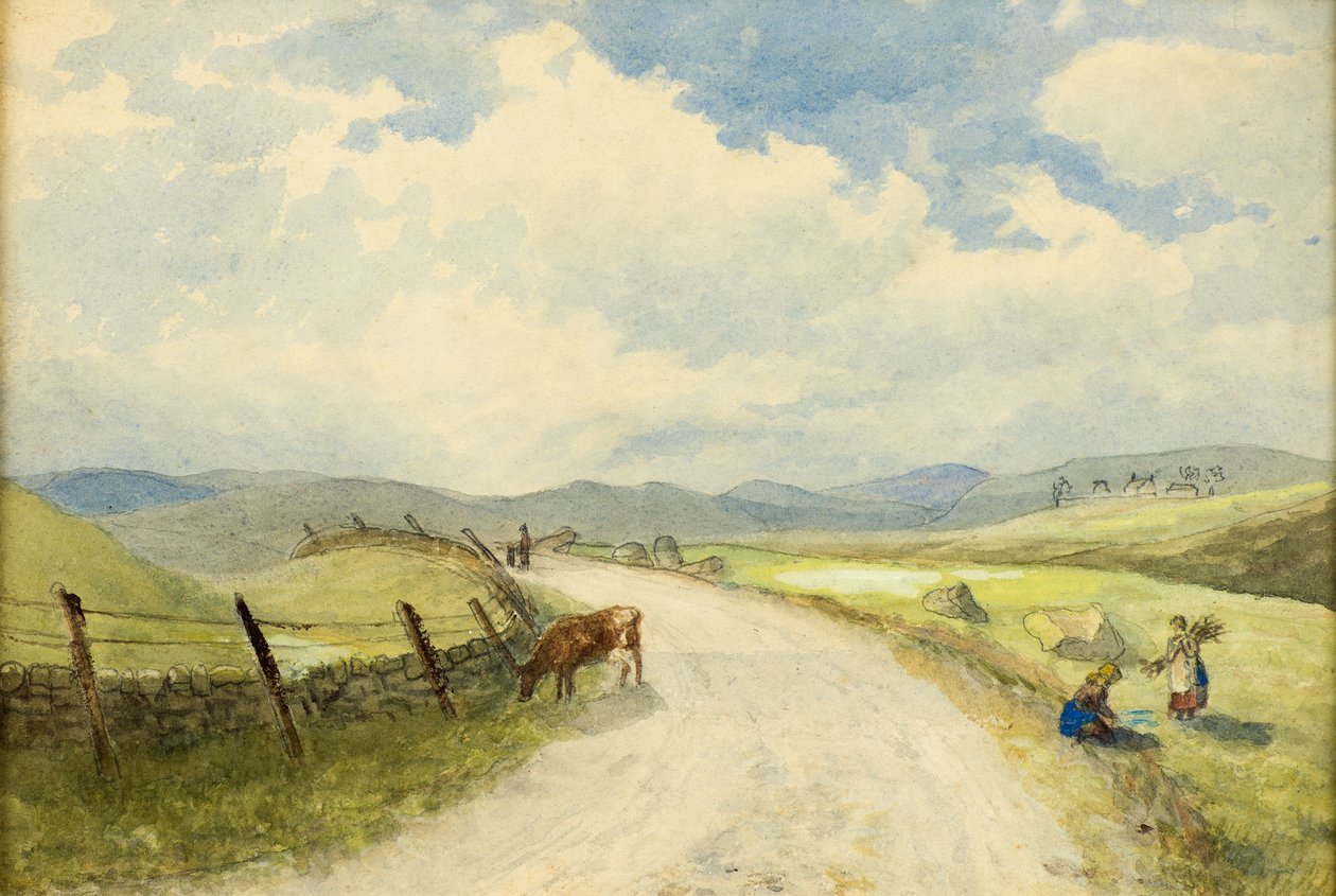Glenshee-ben alkotó: James Guthrie Orchar