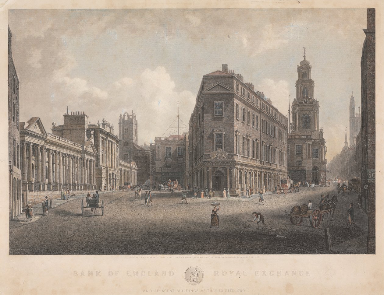Bank of England Királyi Tőzsde alkotó: James H. Kernot