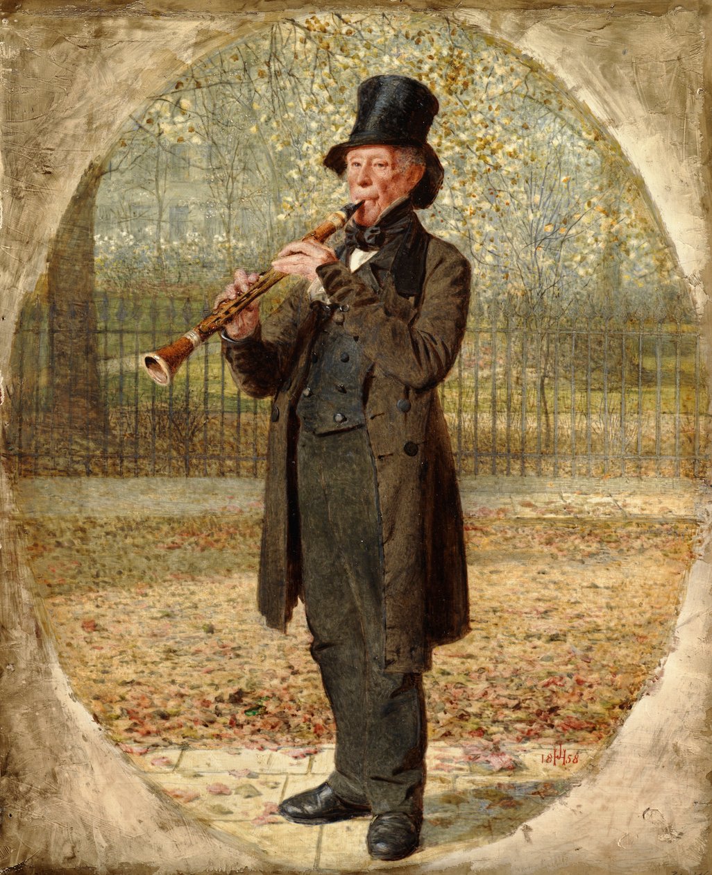 A vándorló, 1858 alkotó: James Hayllar