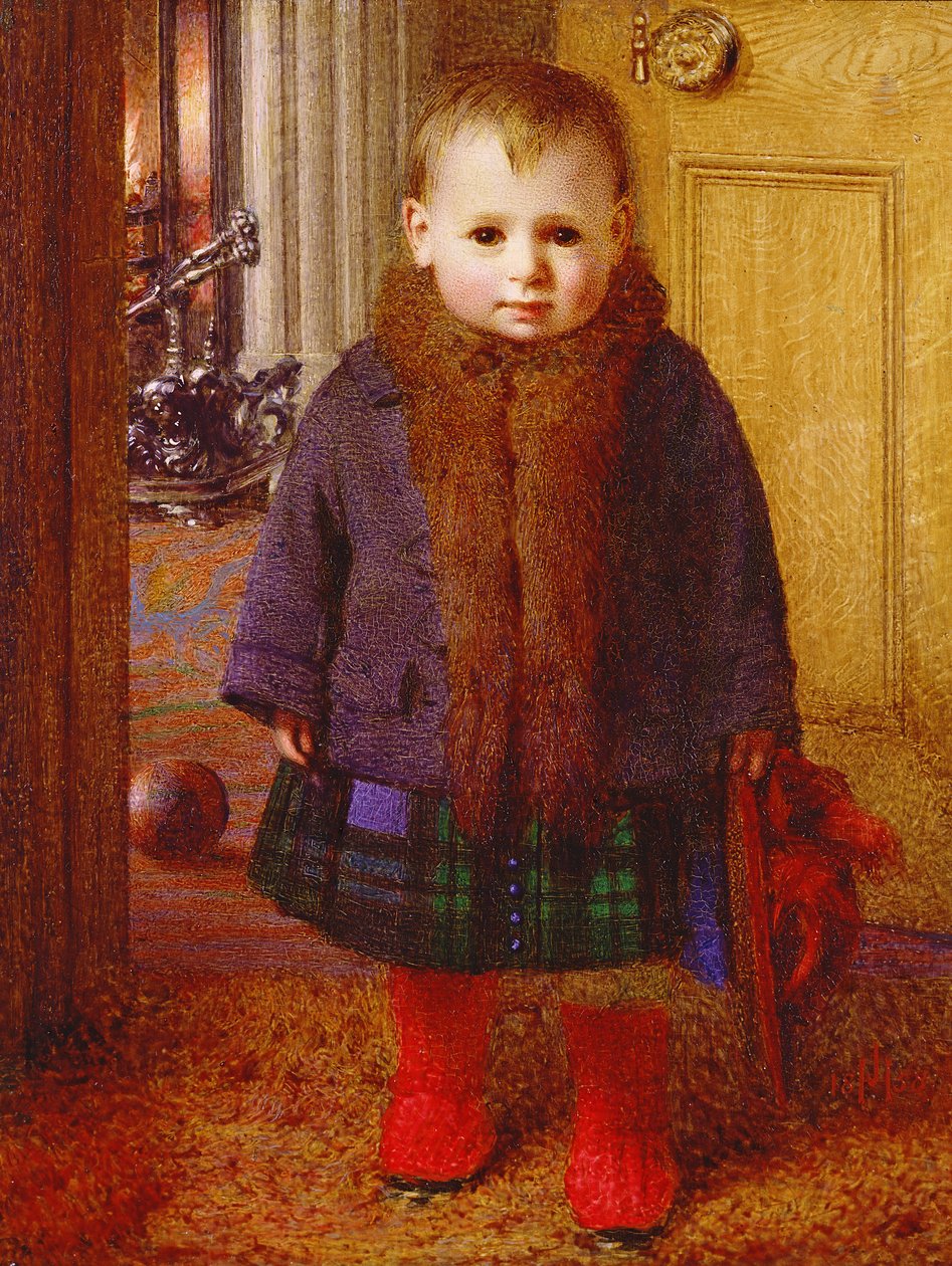 Várja, hogy kimenjen alkotó: James Hayllar