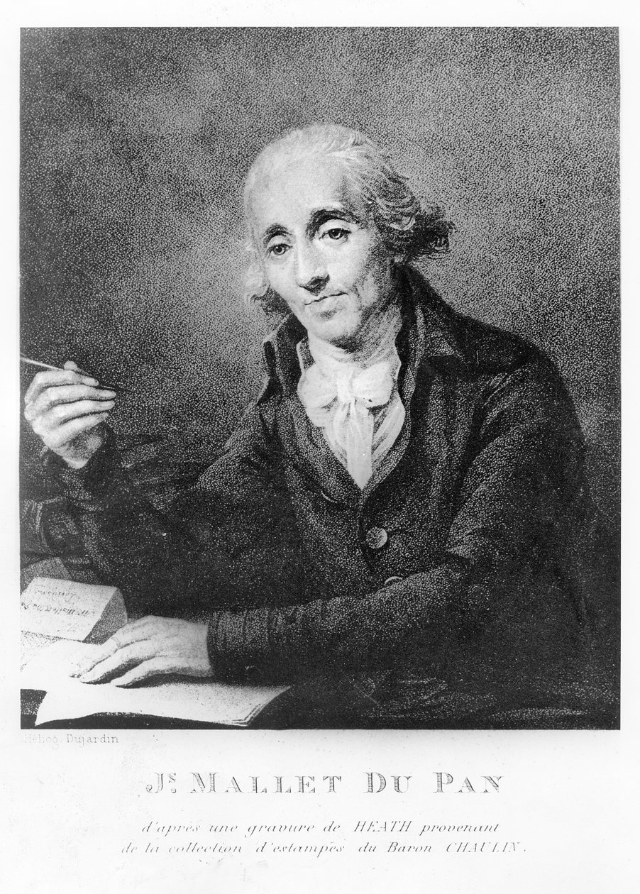 Jacques Mallet du Pan alkotó: James Heath