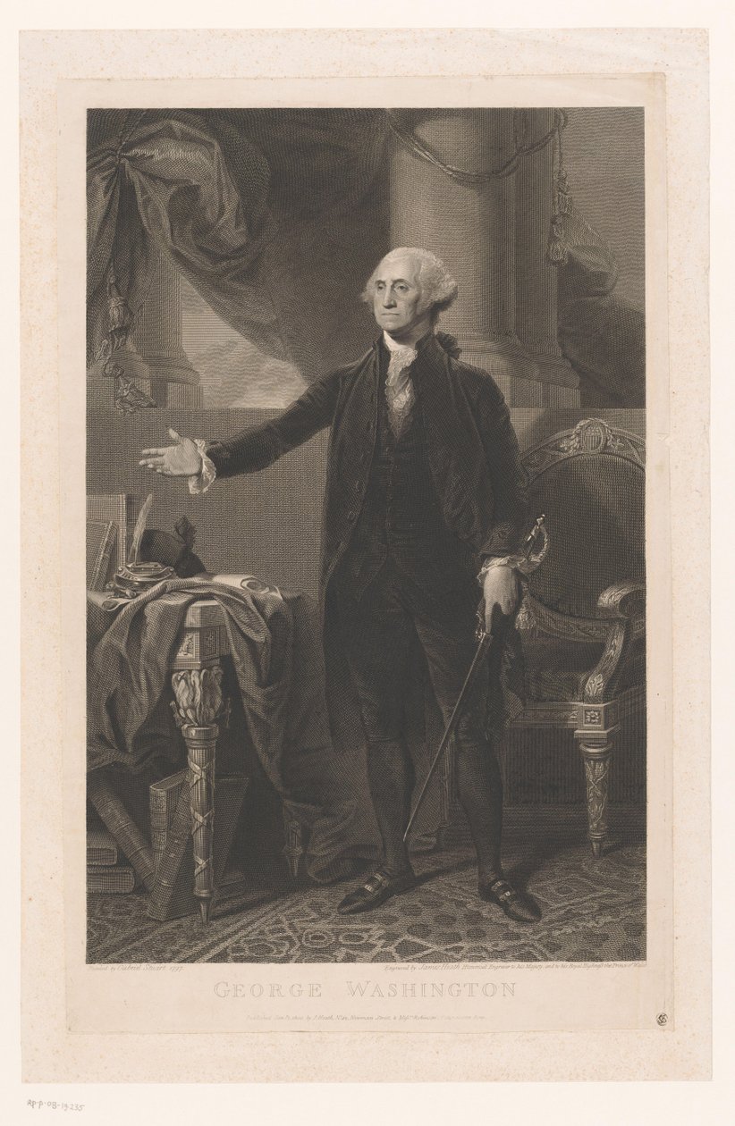 George Washington portréja alkotó: James Heath